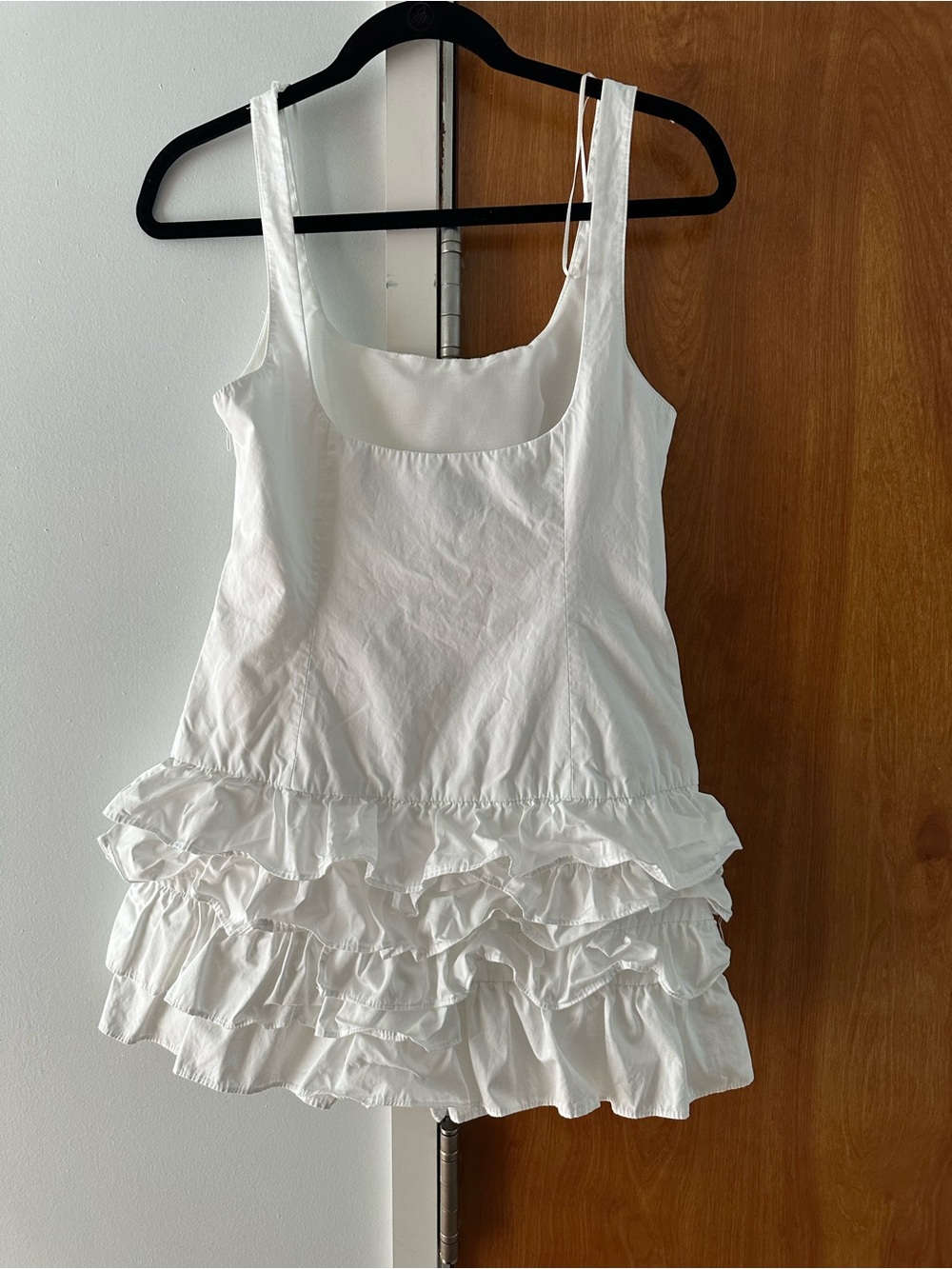 Zara Mini Ruffled Romper White - Picture 3 of 3